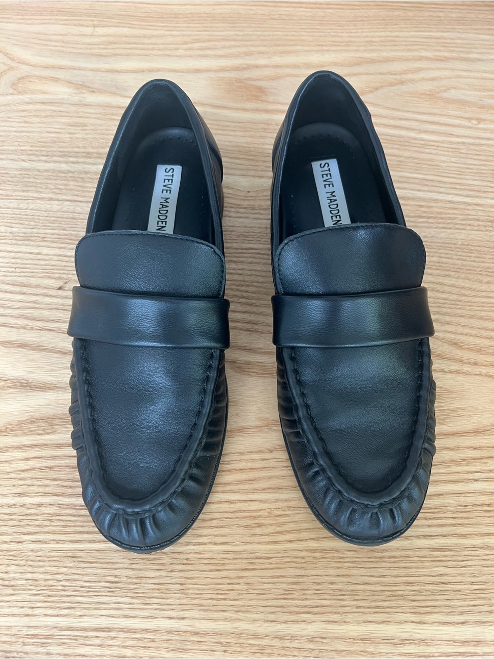 Steve Madden Roger Leather Penny Loafers